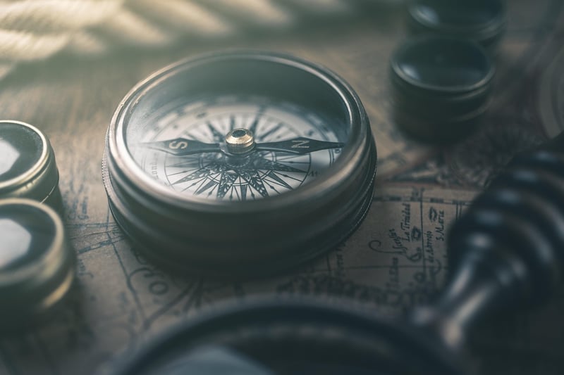 Vintage compass